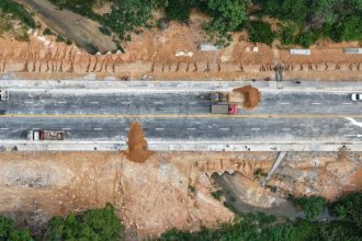 Trecho entre avenidas das Torres e Timbiras avança para fase final; abertura ainda não foi definida