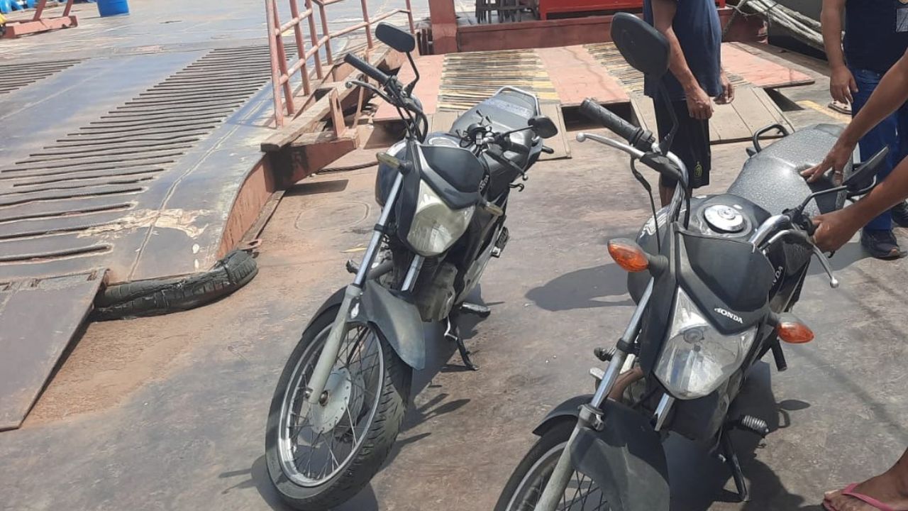 Dois homens são presos por furtos de motocicletas no Aeroporto Eduardo Gomes