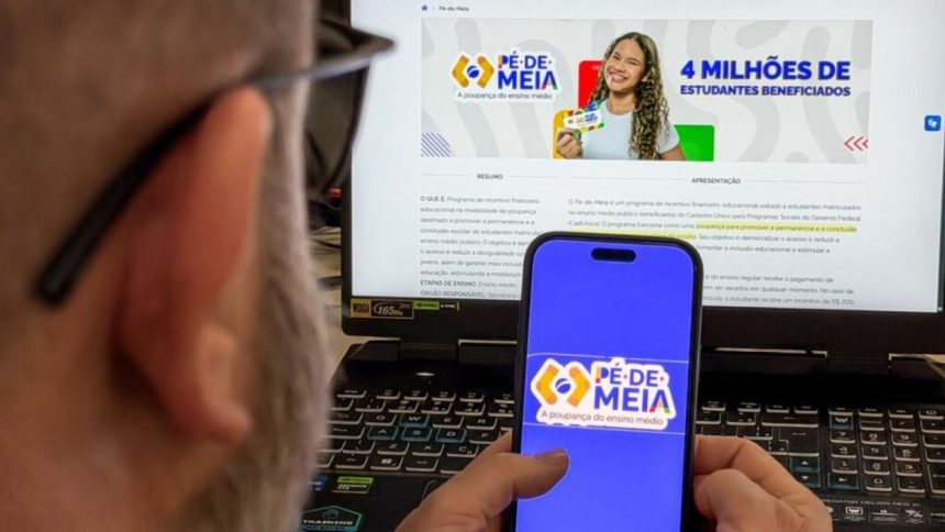 Governo libera pagamentos do programa Pé-de-Meia para nascidos em maio e junho