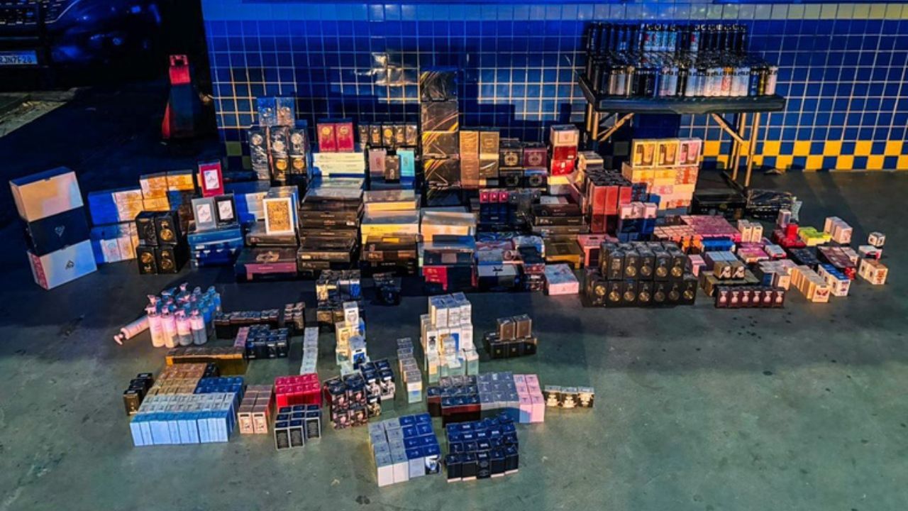 PRF apreende mais de mil cosméticos irregulares na BR-174