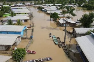 Cheias no Amazonas deixam 11 municípios em emergência e 23 sob alerta