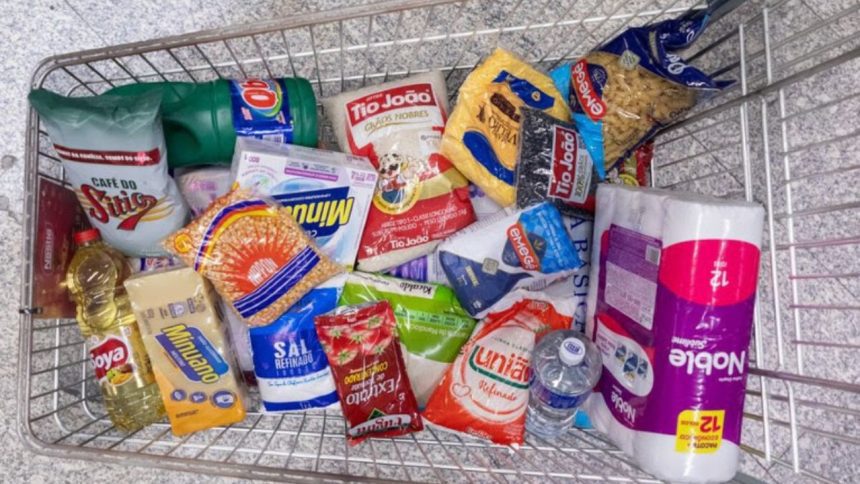 Preço da cesta básica em Manaus registra queda em fevereiro de 2026