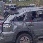 Roda se solta de carro em movimento e causa acidente na zona Norte de Manaus