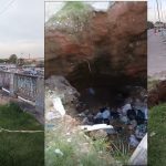 Vídeo expõe cratera com aproximadamente cinco metros próxima à Ponte do Educandos