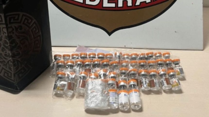 Passageira é presa com 45 ampolas de Mounjaro no aeroporto de Manaus