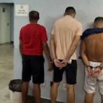 Polícia Militar fecha 'boca de fumo' e prende três homens em Manaus