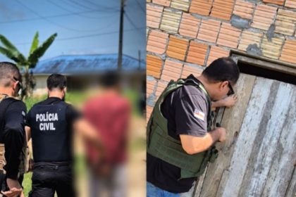 Polícia prende dois homens acusados de estuprar prima e sobrinha no Amazonas