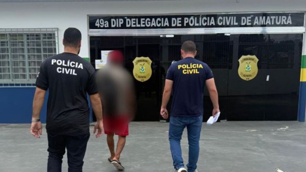 Pai é preso por estuprar a própria filha por 2 anos em Amaturá