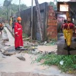 Corpo de Bombeiros socorreu 32 famílias durante o temporal em Manaus