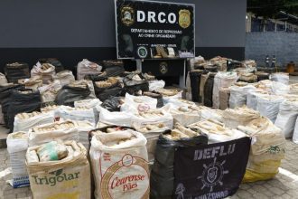 Polícia apreende 4,5 toneladas de skunk avaliadas em mais de R$ 86 milhões em Iranduba