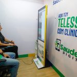 Cabines de telessaúde passam a funcionar em shoppings de Manaus para consultas com clínico geral