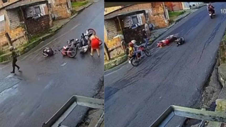 Rua na zona leste de Manaus registra série de acidentes em ponto específico