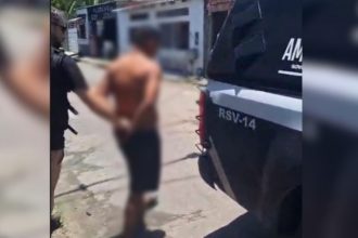 Homem é preso após agredir irmã na zona norte de Manaus