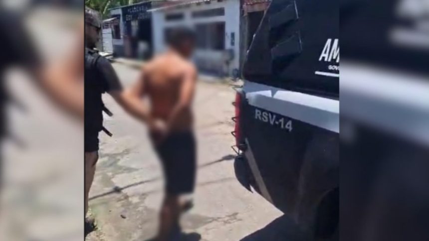 Homem é preso após agredir irmã na zona norte de Manaus