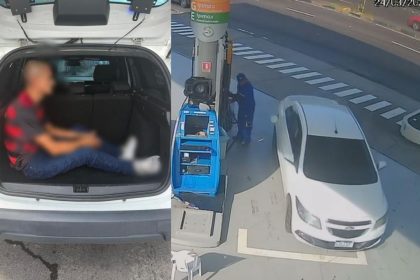 Motorista é preso em Manaus após fugir de posto sem pagar pelo combustível