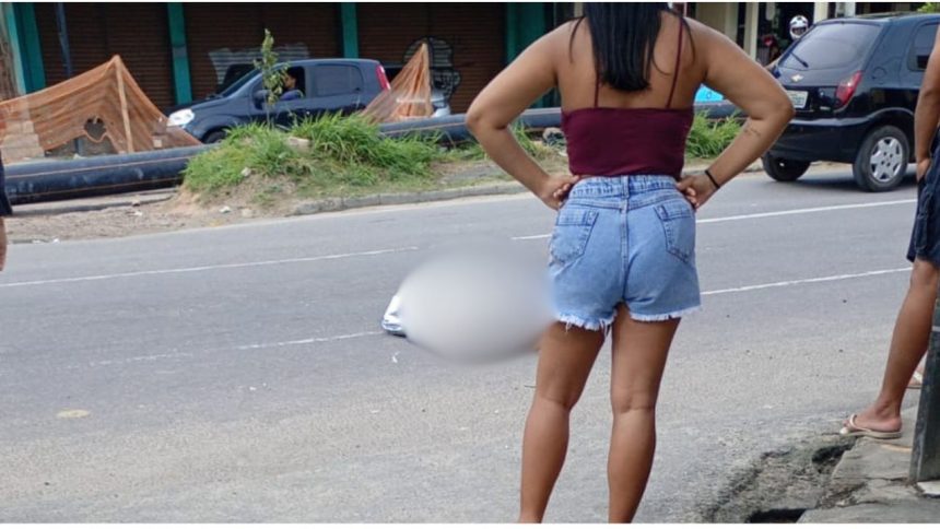 Pedestre morre após ser atingido por caminhão na zona norte de Manaus