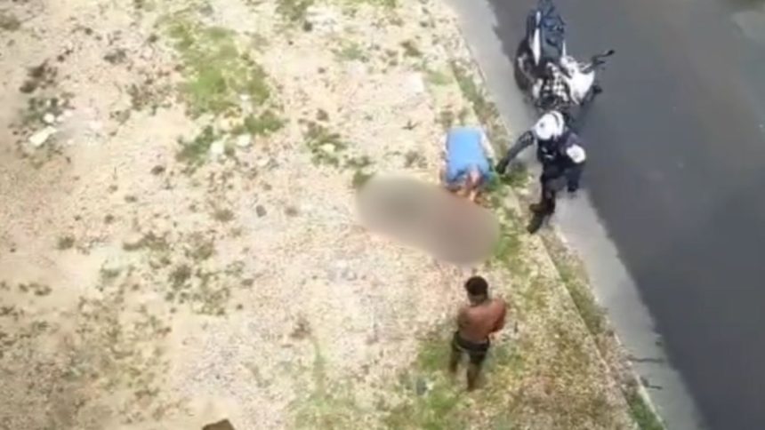 Motociclista cai de viaduto ao tentar escapar de fiscalização em Manaus