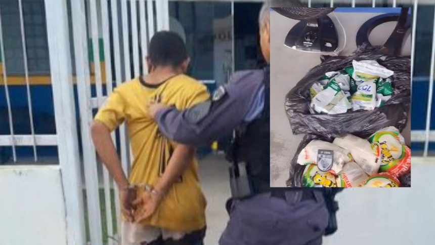 Homem é preso após furtar alimentos em igreja no Rio Preto da Eva
