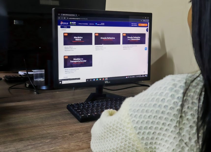 Escola de Trânsito do Detran-AM abre 800 vagas para cursos EaD