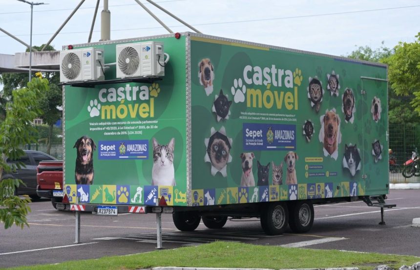 Castramóvel abre 300 vagas para animais no Cidade de Deus