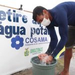 Extensão na rede de abastecimento leva água tratada a Carauari