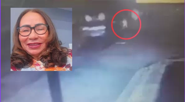 Vídeo mostra momento em que mulher é atropelada a caminho do trabalho em Manaus
