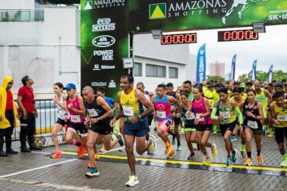 Entrega de kits da corrida noturna em Manaus começa nesta sexta