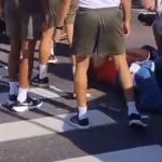 Mulher é atropelada em faixa e trânsito fica travado na Constantino Nery