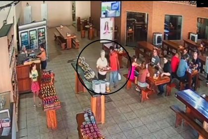Vídeo registra caso de importunação sexual em café da manhã no Rio Preto da Eva
