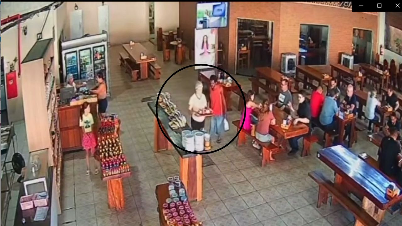 Vídeo registra caso de importunação sexual em café da manhã no Rio Preto da Eva