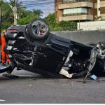 Capitão do Exército morre após carro capotar ao retornar de festa em Manaus