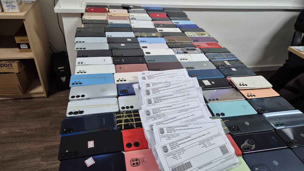 Microempresário é preso e mais de 180 celulares são apreendidos em operação em Manaus