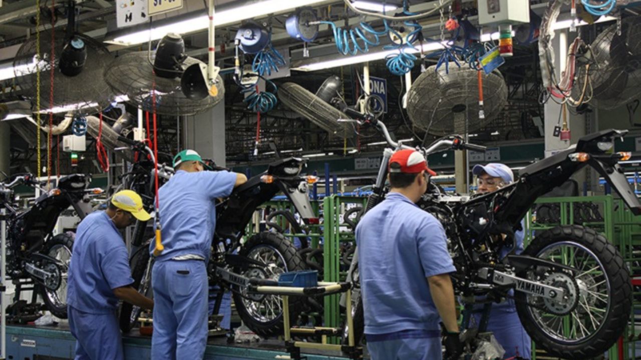 Produção de motocicletas no Polo de Manaus soma mais de 561 mil unidades no 1º trimestre