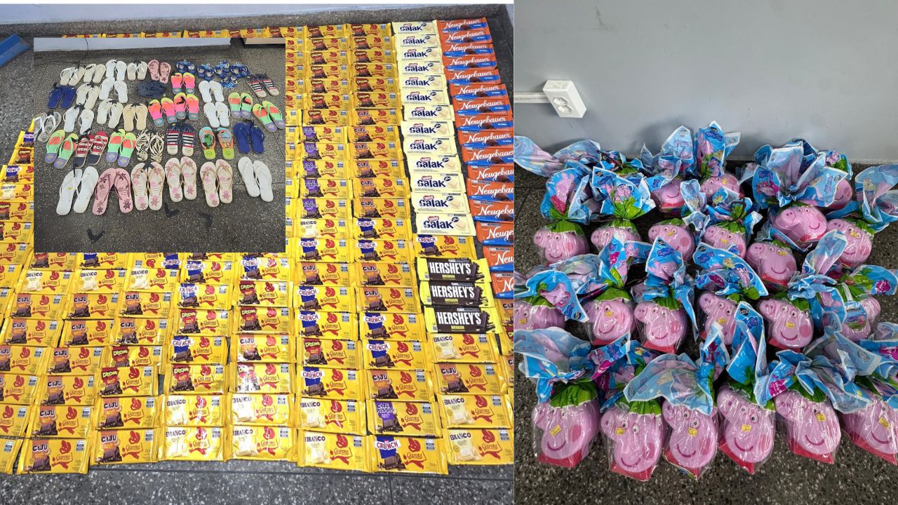 Mulheres são presas após furtos de sandálias, chocolates e brinquedos em Manaus