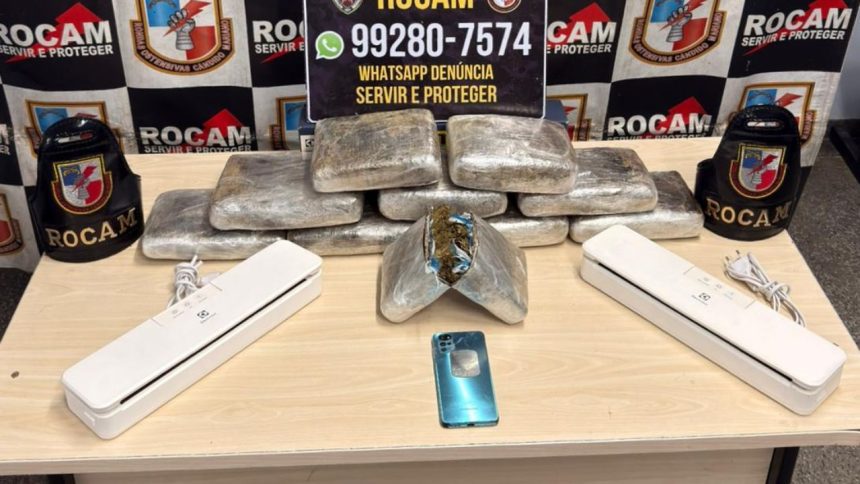 ROCAM detém suspeito por tráfico de drogas durante ação na zona norte de Manaus