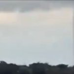 Trombas d’água são registradas durante temporal em Silves