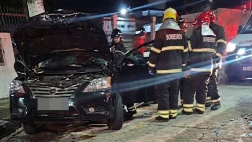Motorista morre após colidir carro com poste na zona norte de Manaus