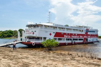 Tefé recebe atendimentos médicos do Barco Hospital São João a partir deste sábado
