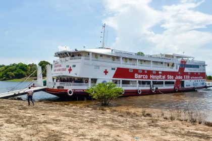 Tefé recebe atendimentos médicos do Barco Hospital São João a partir deste sábado