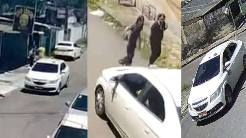 Estudante de 12 anos é agredida com socos por taxista em rua de Manaus