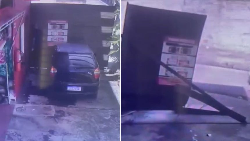 Homem derruba portão e sai sem pagar motel na zona norte de Manaus