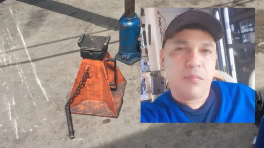 Mecânico morre após acidente com ônibus durante manutenção em terminal de Manaus