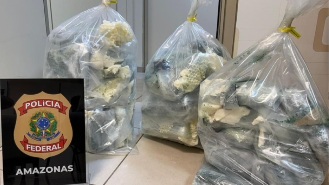 Passageira é presa com 36,5 kg de supermaconha em aeroporto de Manaus