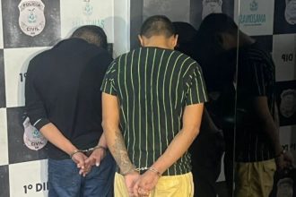 Dupla é presa após roubo a autopeças no bairro Cachoeirinha