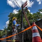 Nove bairros terão falta de energia elétrica neste domingo