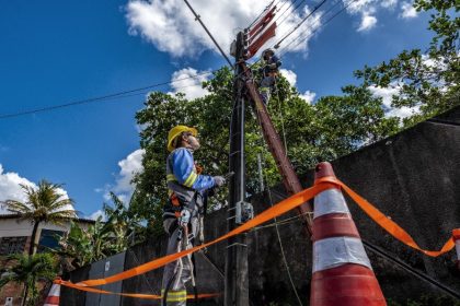 Nove bairros terão falta de energia elétrica neste domingo