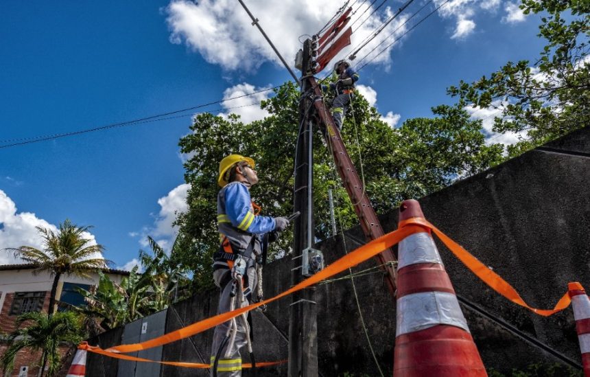 Nove bairros terão falta de energia elétrica neste domingo