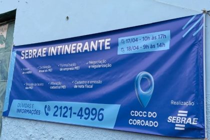 Mutirão Sebrae atende empreendedores do Coroado neste sábado