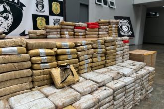 Polícia apreende 328 kg de skunk avaliados em R$ 6,5 milhões