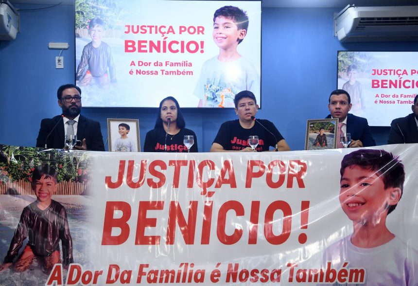 Pais do menino Benício pedem conclusão do IML e investigações